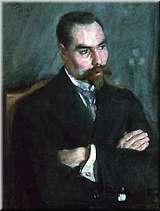 В.Я. Брюсов (портрет С.В. Малютина, 1913 г.)