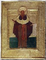 Преподобный Зосима Соловецкий. Икона XVII века