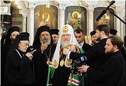 Патриарх Кирилл в Успенском соборе Дамаска, 12.11.201 